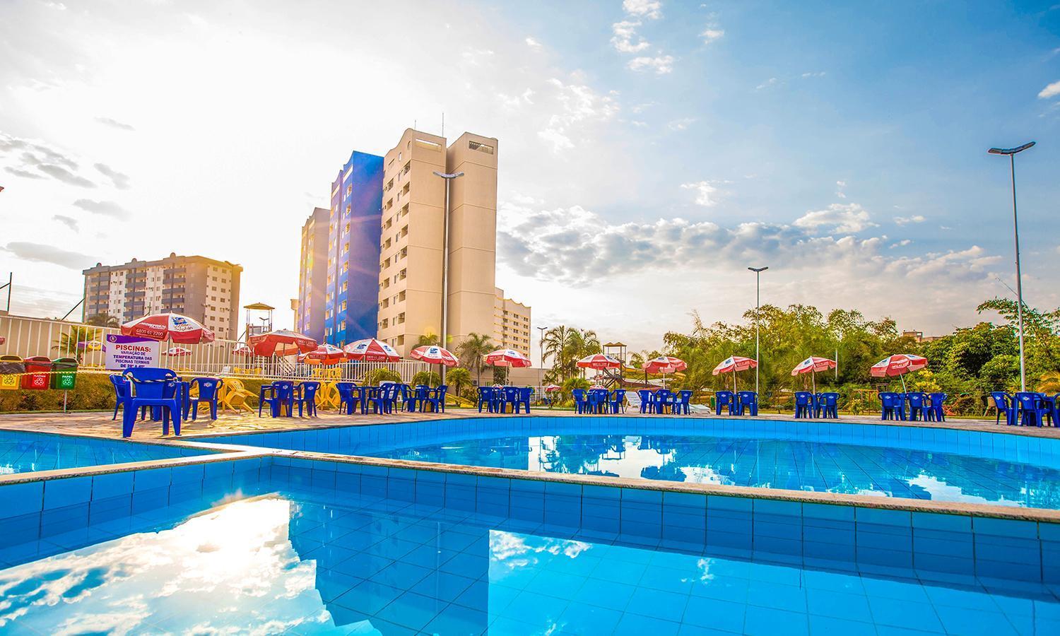 Apartamento Golden Dolphin Express - Viva Ferias Caldas Novas Exterior foto